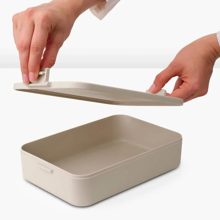 Lunch Box Brabantia Make&Take Soft Beige Large, Plastic