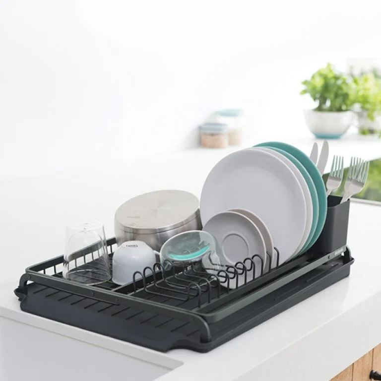 Dish drying rack, Brabantia, Dark Grey