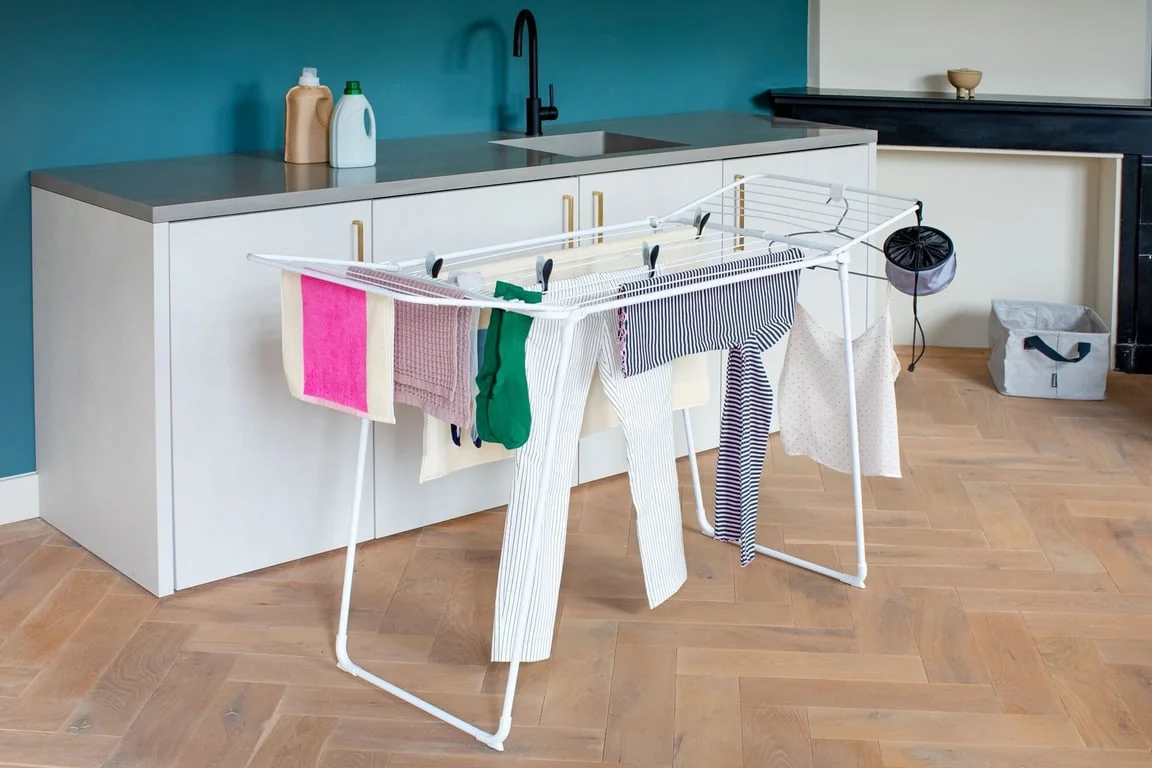 Сушилник за дрехи Brabantia Hangon Too 18m, Fresh White