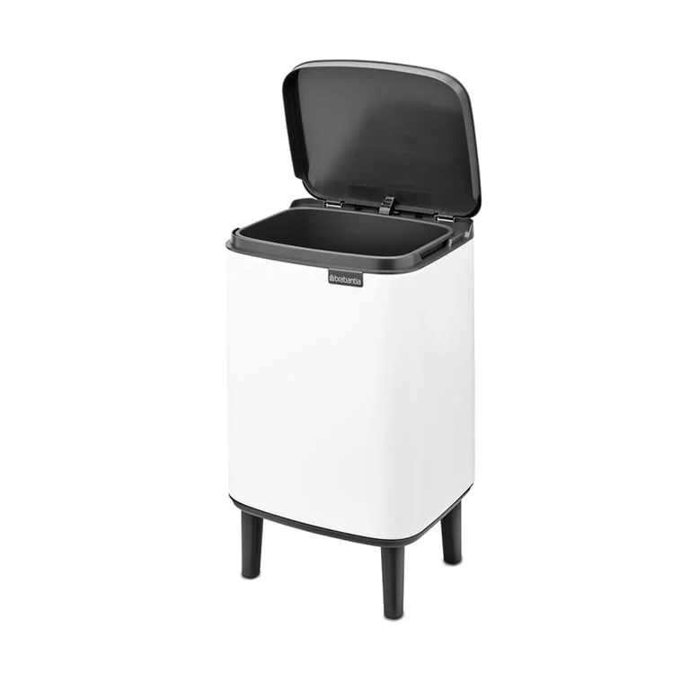 Waste Bin Brabantia Bo Small Hi 7L, White
