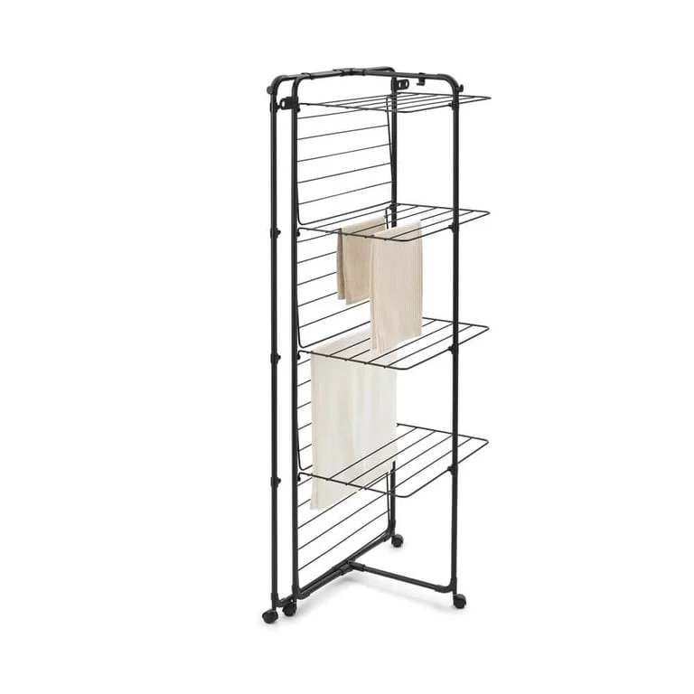 Drying Rack Brabantia Hangon Tower, 30m, Matt Black