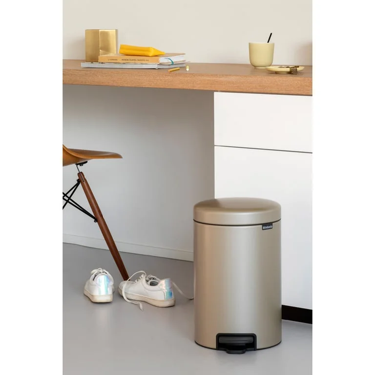 Waste Bin Brabantia NewIcon Pedal 12L, Metallic Gold