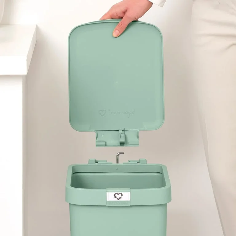 Pedal Waste Bin Brabantia StepUp 16L, Jade Green