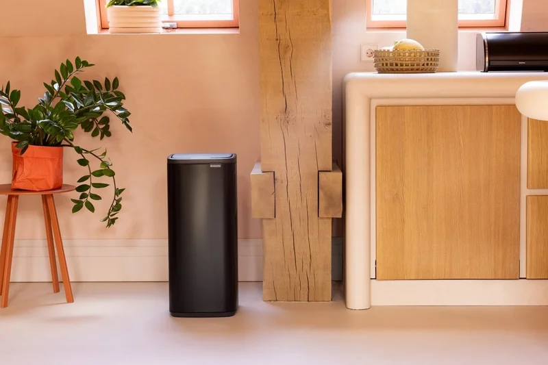 Waste Bin Brabantia Bo Touch 30L, Matt Black
