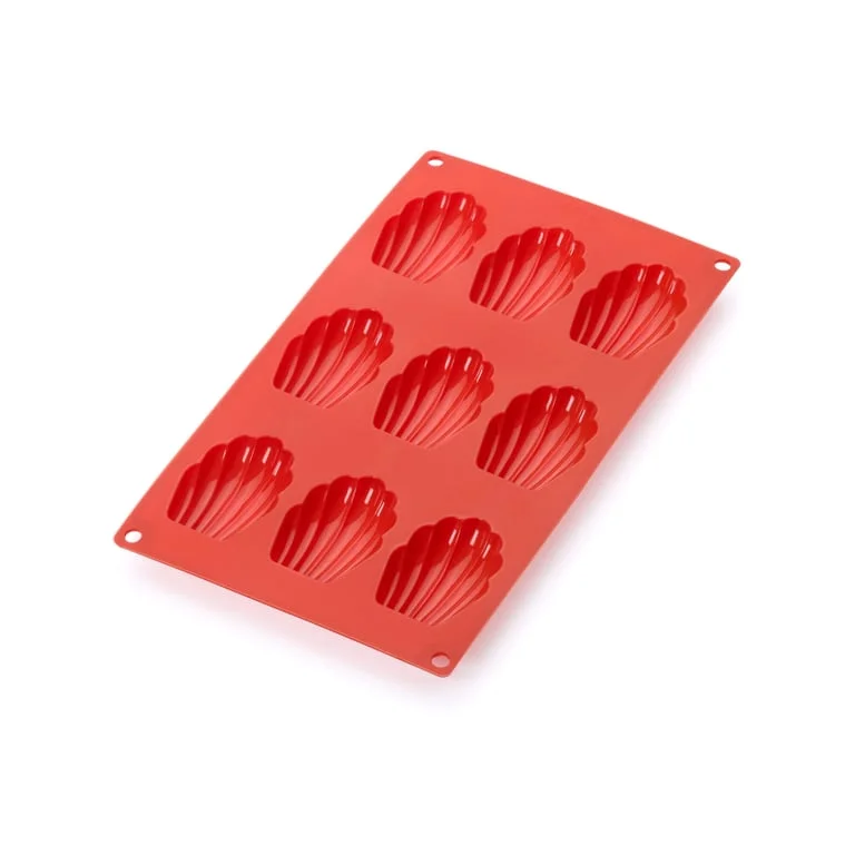Форма за печене Lekue 30x17.5xH2cm, силиконова, за бисквити мадлени