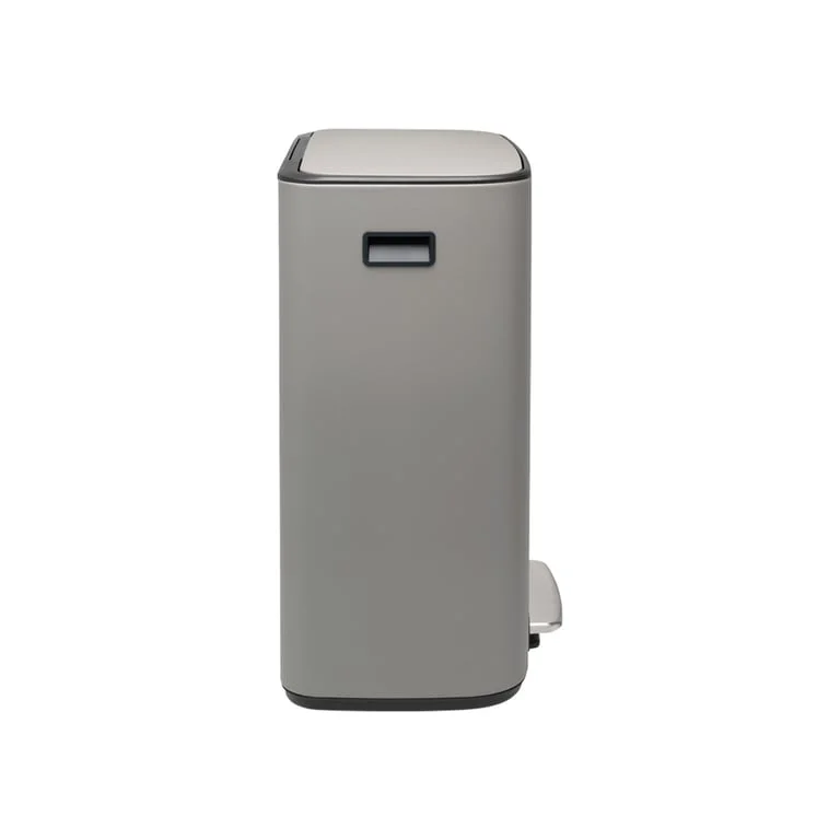 Кош за смет Brabantia Bo Pedal 60L, Mineral Concrete Grey
