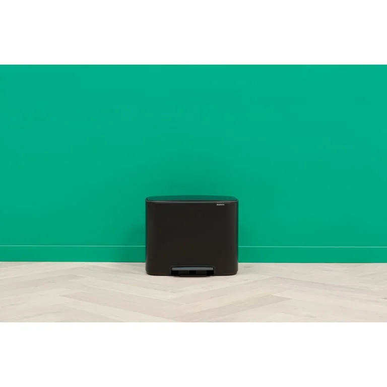 Brabantia Bo Pedal Bin, 36L, Matt Black