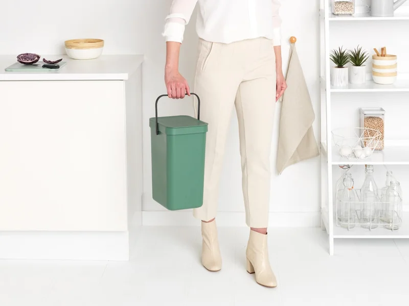 Кош за смет за разделно събиране Brabantia Sort&Go 12L, Fir Green