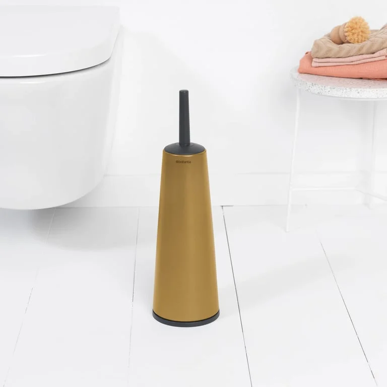 Toilet Brush & Holder Brabantia ReNew Warm Gold