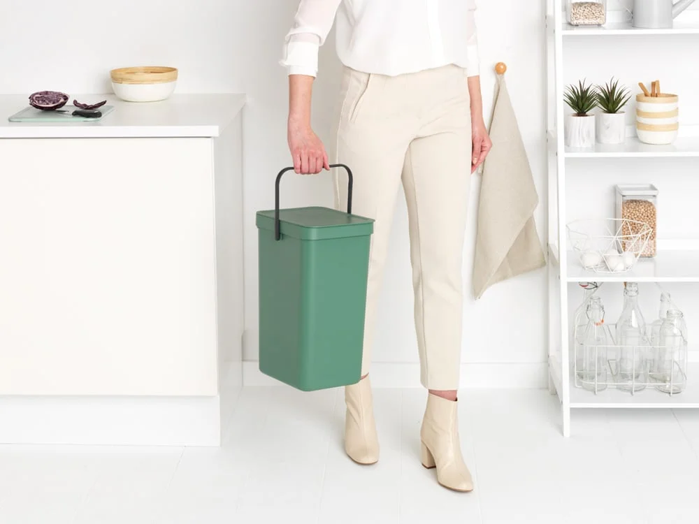 Waste Bin Brabantia Sort&Go 16L, Fir Green