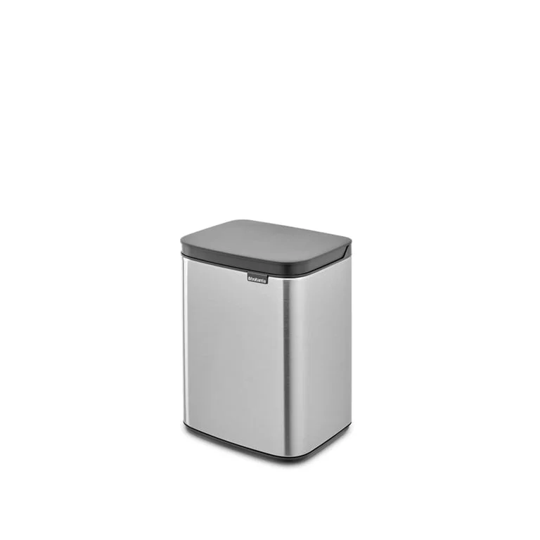 Waste Bin Brabantia Bo Small 4L, Matt Steel Fingerprint Proof