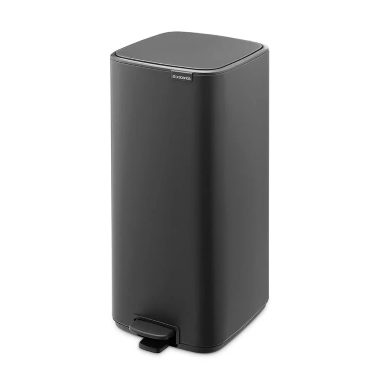 Кош за смет Brabantia Bo Pedal 30L, Mineral Infinite Grey