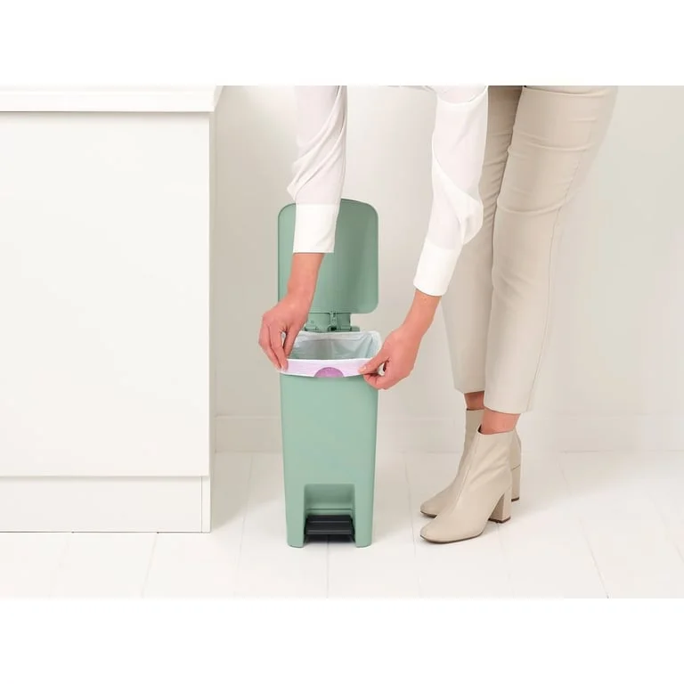 Pedal Waste Bin Brabantia StepUp 10L, Jade Green
