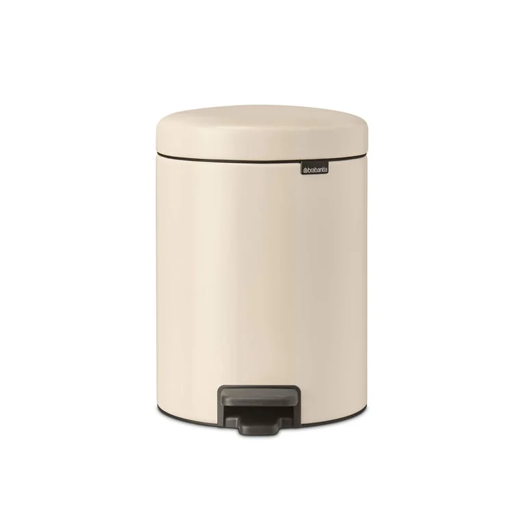 Кош за смет с педал Brabantia NewIcon 5L, Soft Beige