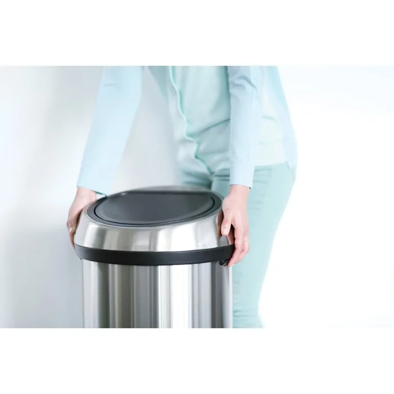Кош за смет Brabantia Touch Bin 60L, Brilliant Steel