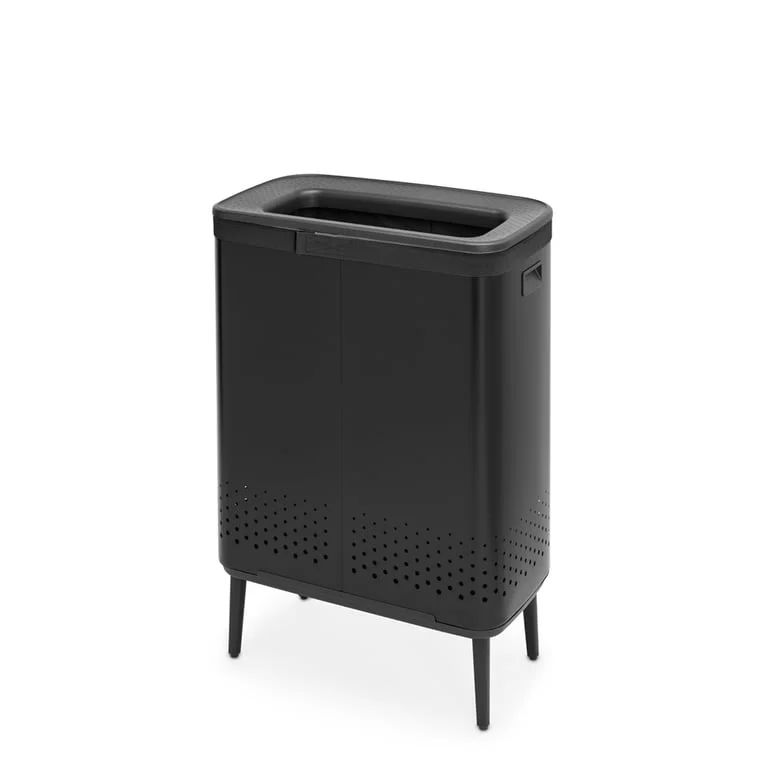 Кош за пране Brabantia Bo 2x45L, Matt Black