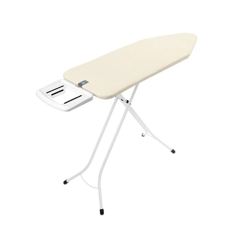 Маса за гладене Brabantia C 124x45cm с масивна поставка за ютия, Ecru