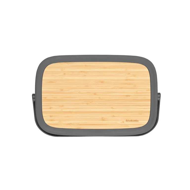 Bread Bin Brabantia Nic, Dark Grey