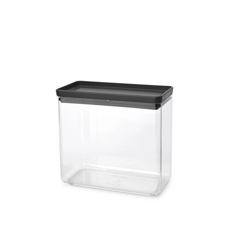 Canister Brabantia Tasty+ Stackable 3.5L, Dark Grey