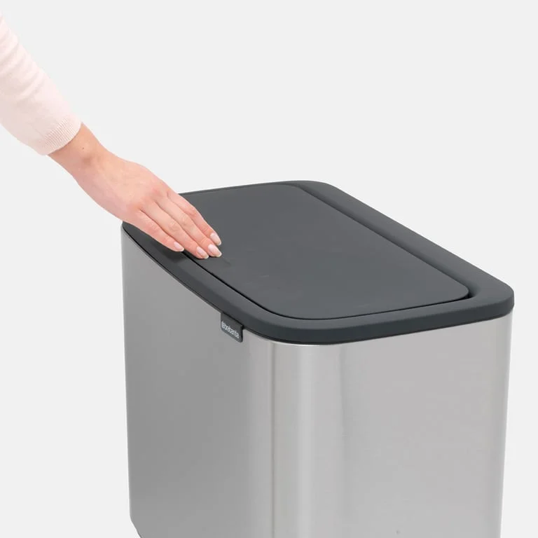 Brabantia Bo Touch Bin, 3x11L, Matt FPP