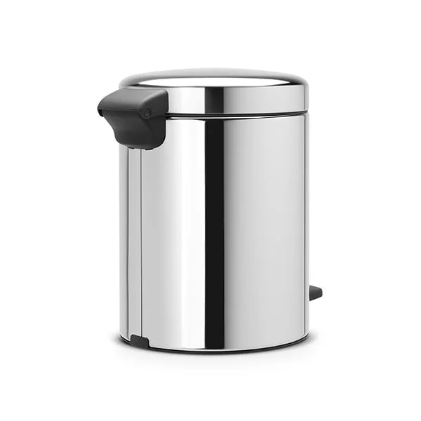 Waste Bin NewIcon Brabantia 5L Brilliant Steel