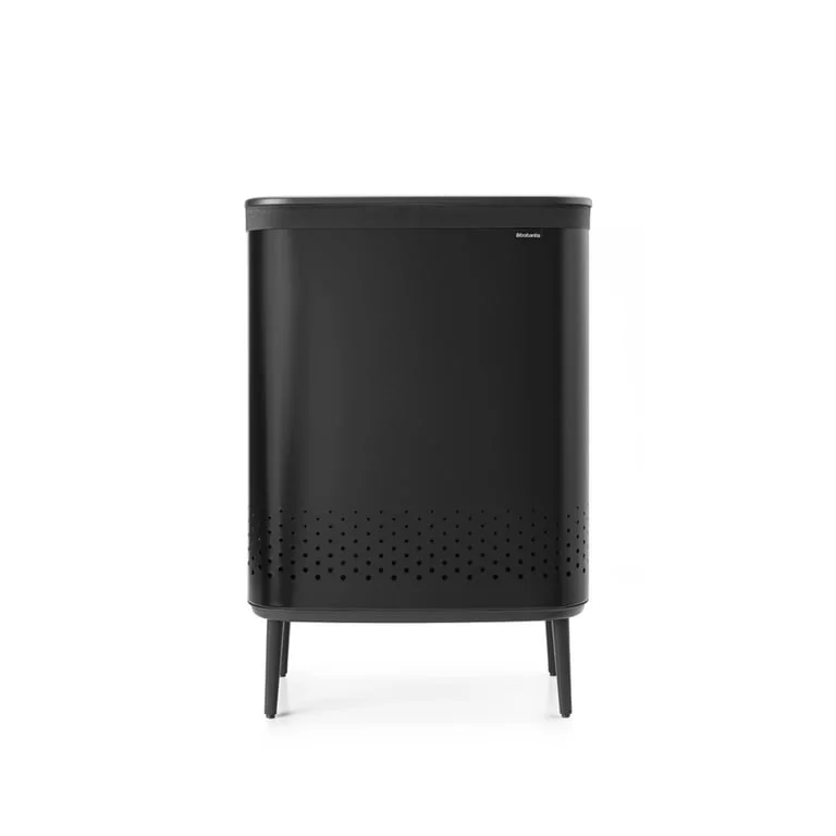 Laundry Bin Brabantia Bo, 2x45L, Matt Black