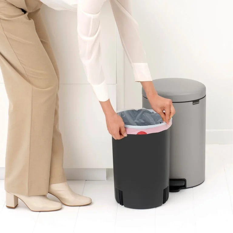 Кош за смет с педал Brabantia NewIcon 20L, Soft Grey
