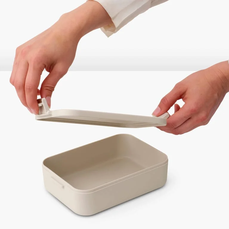 Lunch Box Brabantia Make&Take Soft Beige Medium, Plastic