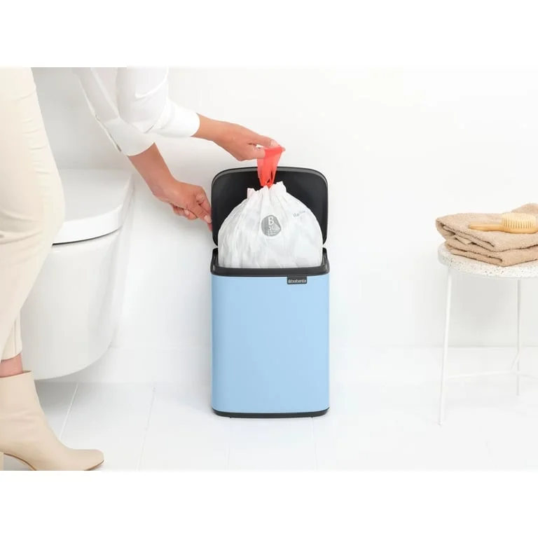 Waste Bin Brabantia Bo Small 7L, Dreamy Blue