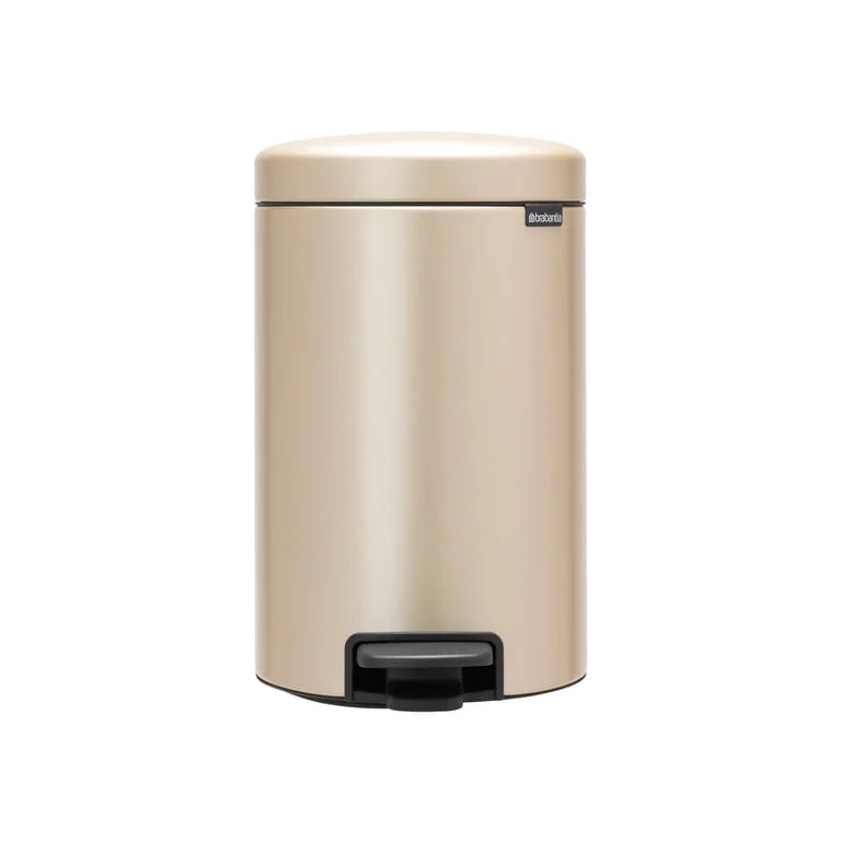 Кош за смет с педал Brabantia NewIcon 12L, Metallic Gold