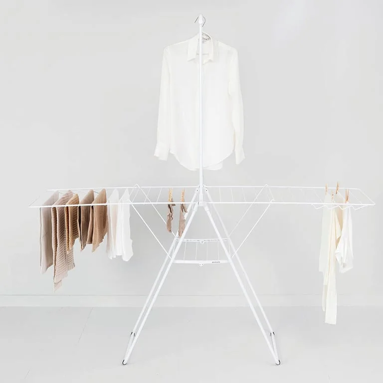 Drying Rack Brabantia Hangon, 25m, Rod, Fresh White