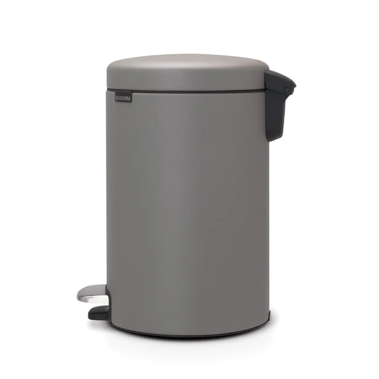 Pedal Bin Brabantia NewIcon 12 L Mineral Concrete Grey