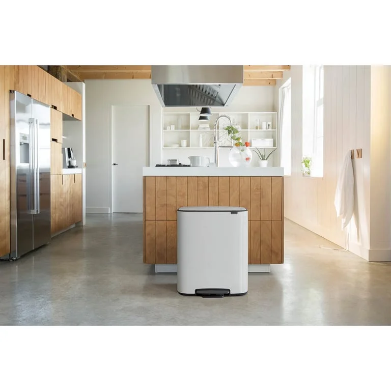 Waste Bin Brabantia Bo Pedal 60L, White