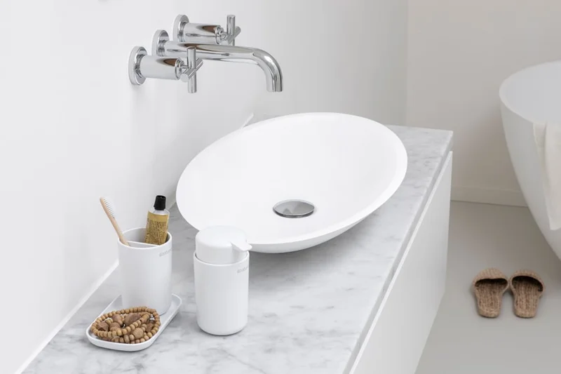 Комплект аксесоари за баня Brabantia ReNew White 3 части