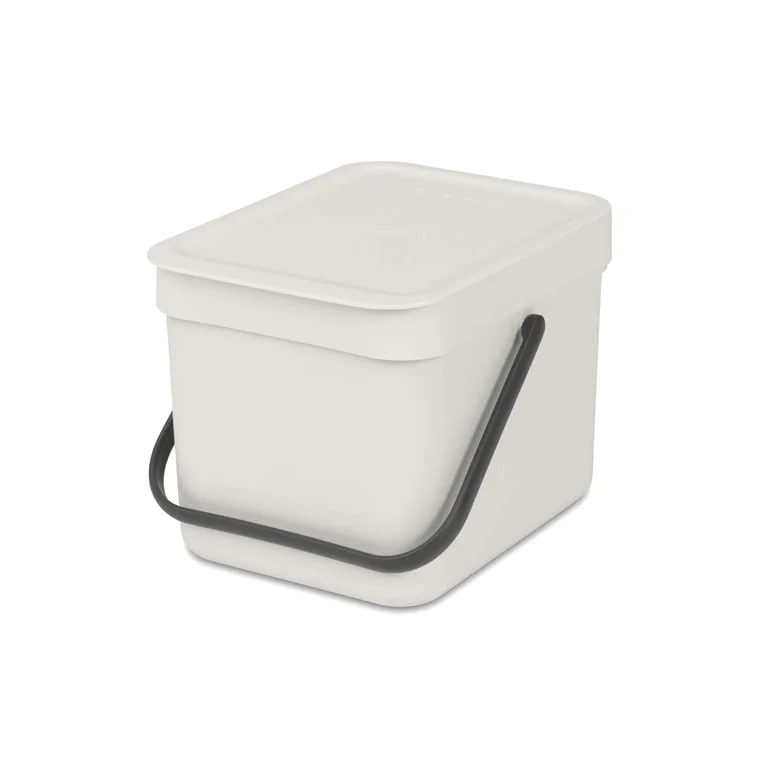 Waste Bin Separation Basket Brabantia Sort&Go 6L, Light Grey