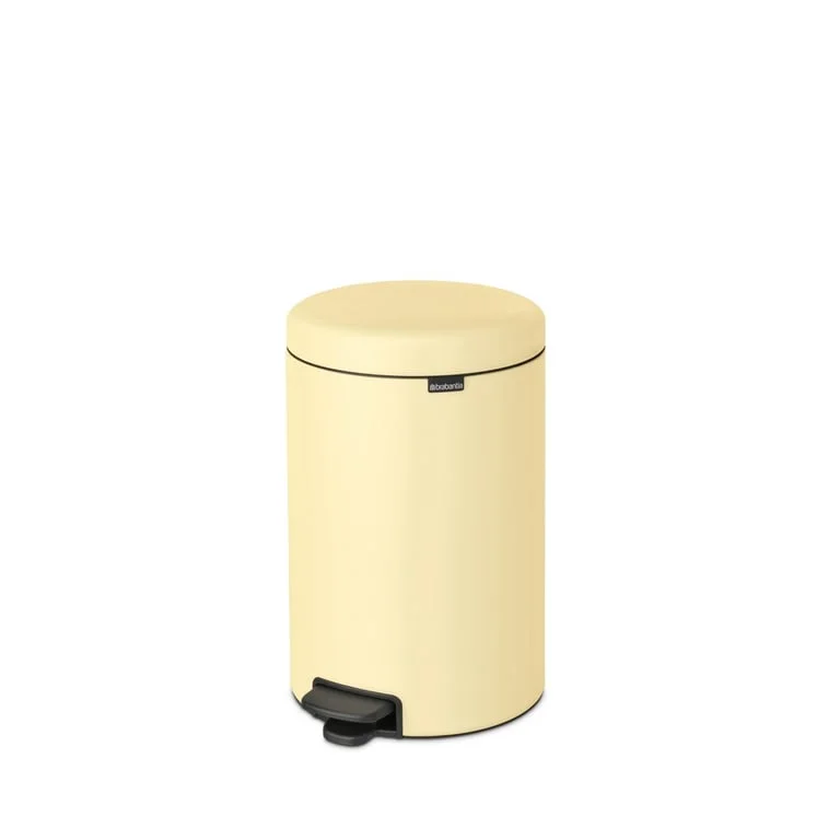 Pedal Waste Bin Brabantia NewIcon 20L, Mellow Yellow