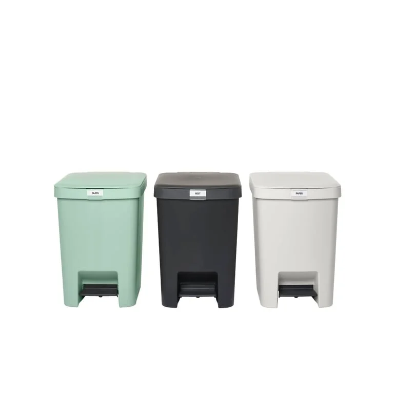 Pedal Waste Bin Brabantia StepUp 25L, Light Grey