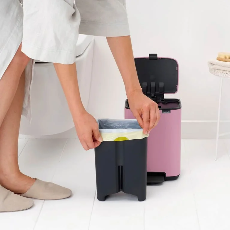 Waste Bin Brabantia Bo Pedal 4L, Lilac Pink