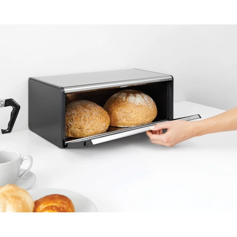 Bread Bin Brabantia, Fall Front Matt Black