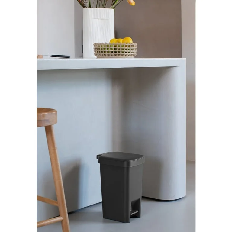 Pedal Waste Bin Brabantia StepUp 10L, Dark Grey
