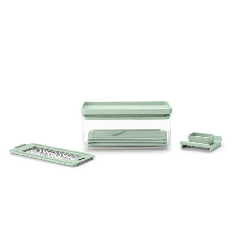 Slicer and Grater Set Brabantia Tasty+ Jade Green