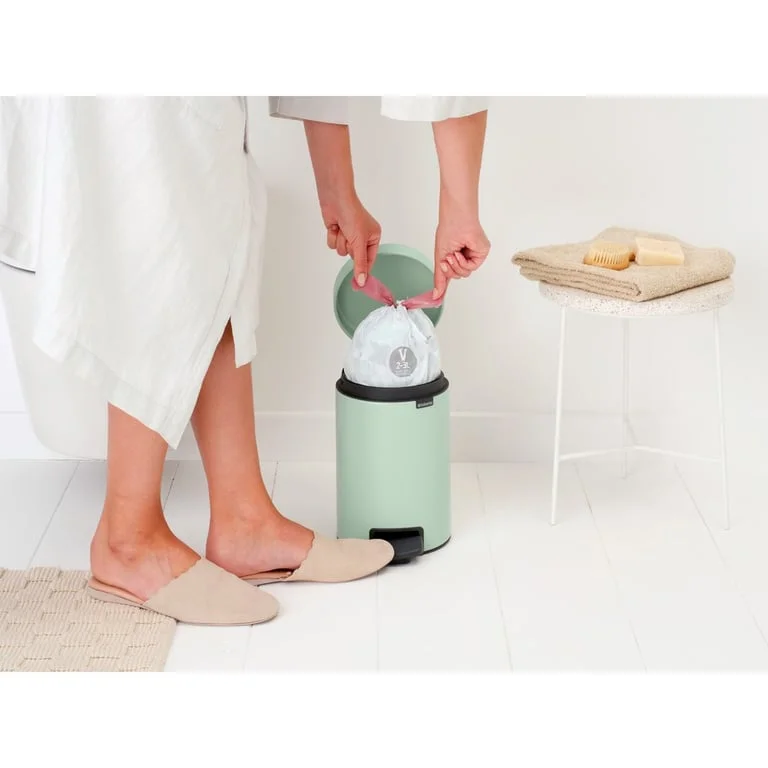Pedal Waste Bin Brabantia NewIcon 3L, Jade Green