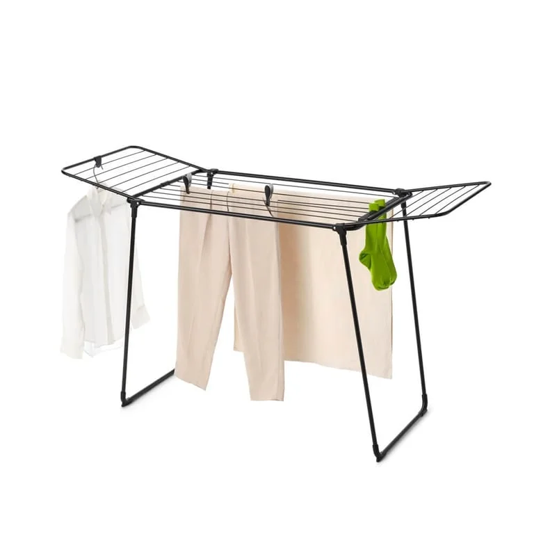 Сушилник за дрехи Brabantia Hangon Too 18m, Matt Black