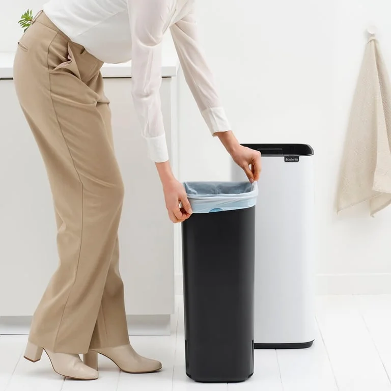 Waste Bin Brabantia Bo Touch 30L, White