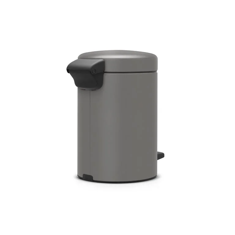 Pedal Bin NewIcon Brabantia Mineral Concrete Grey 3L