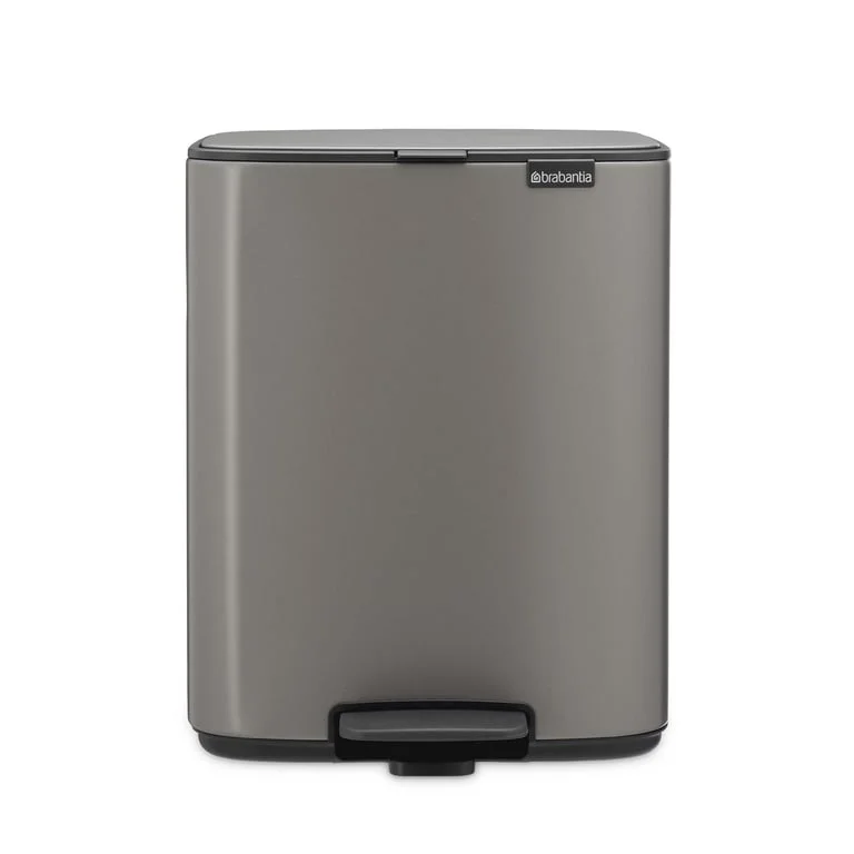Waste Bin Brabantia Bo Pedal 12L, Platinum