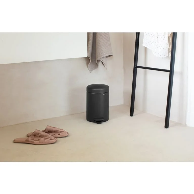 Pedal Waste Bin Brabantia NewIcon 3L, Mineral Infinite Grey