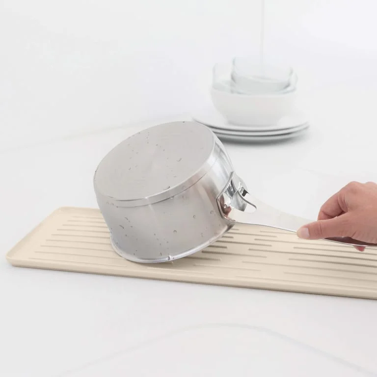 Сушилник за съдове Brabantia SinkSide Soft Beige, компактен