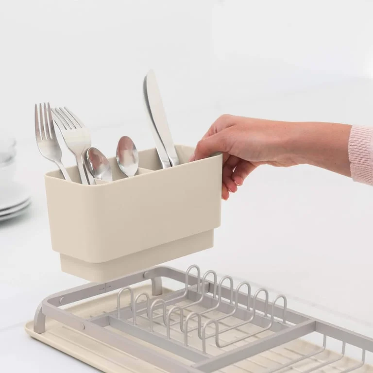 Сушилник за съдове Brabantia SinkSide Soft Beige, компактен