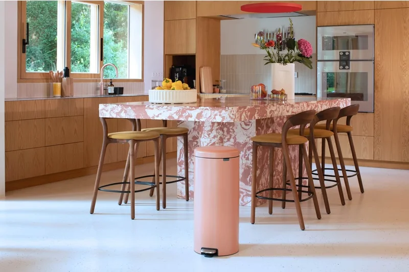 Pedal Waste Bin Brabantia NewIcon 30L, Warm Copper